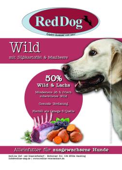 RedDOG Wild mit Süßkartoffel & Maulbeere getreidefrei 2 kg