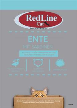 RedLine Cat Adult sterilisiert Ente mit Sardinen getreidefrei 1,5 kg