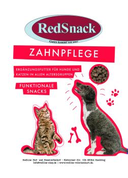 RedLine SNACK Hunde- & Katzensnacks in allen Altersgruppen für die Zahnpflege 70 g