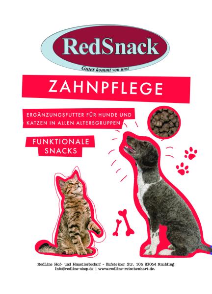 RedLine SNACK Hunde- & Katzensnacks in allen Altersgruppen für die Zahnpflege 70 g